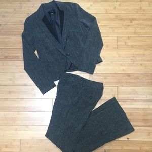 Heather grey pantsuit set